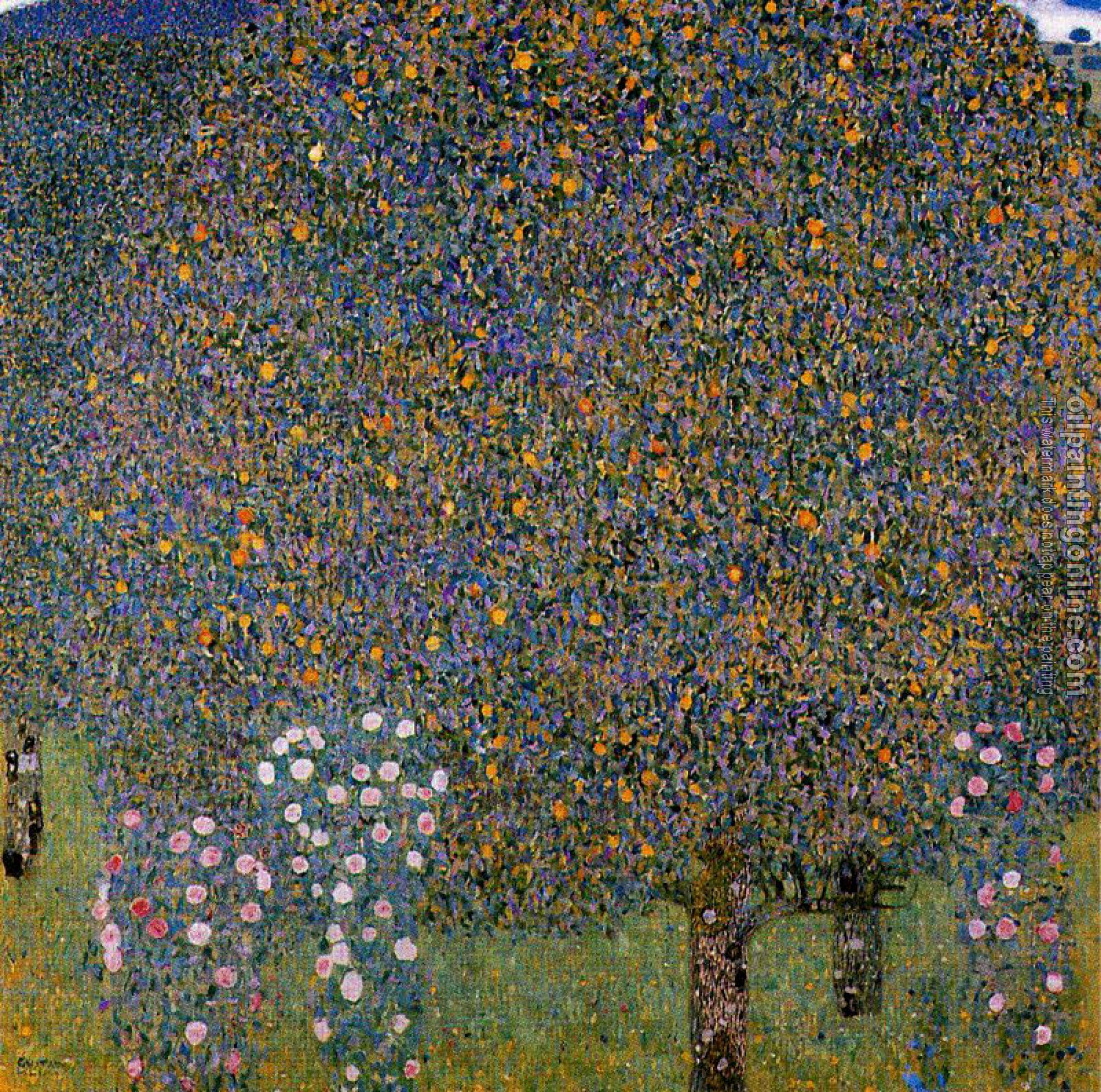 Klimt, Gustav - Roses under the Trees II